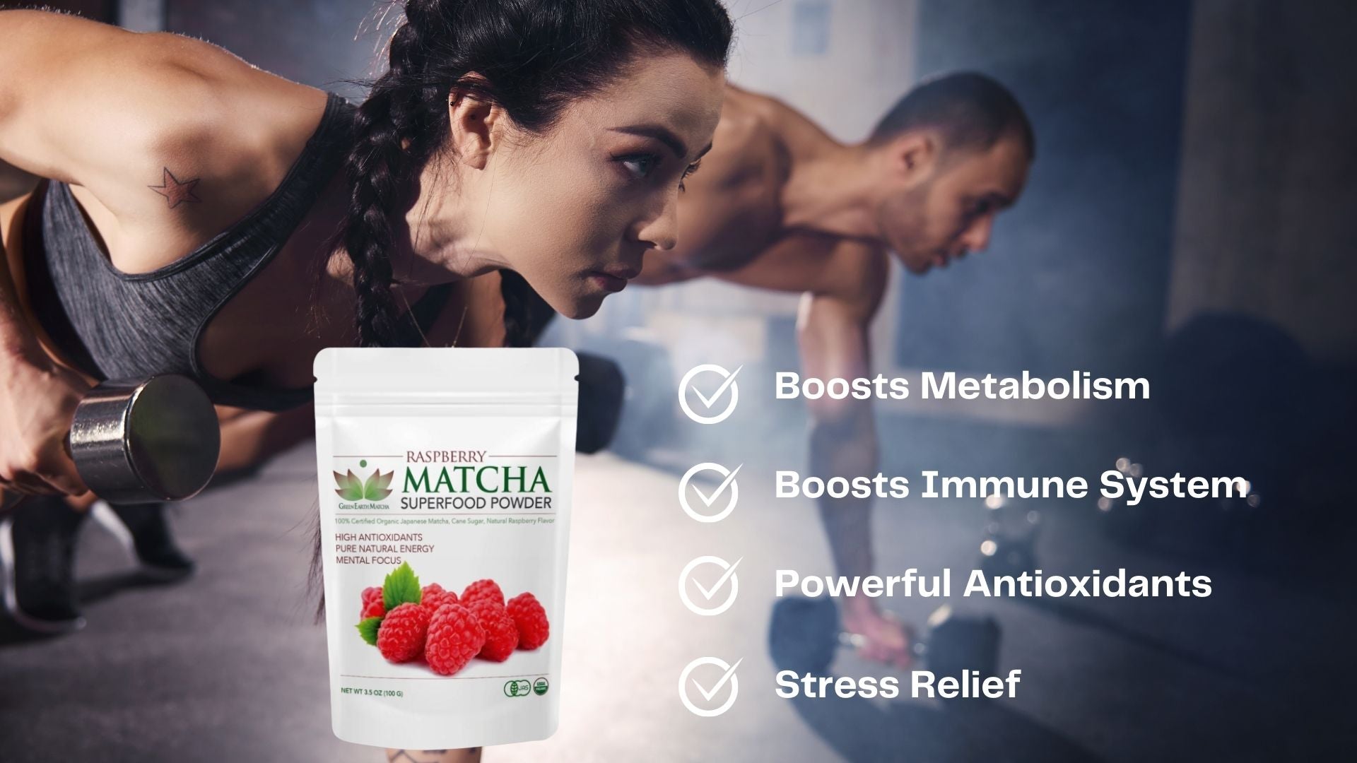 Raspberry Matcha (30g)